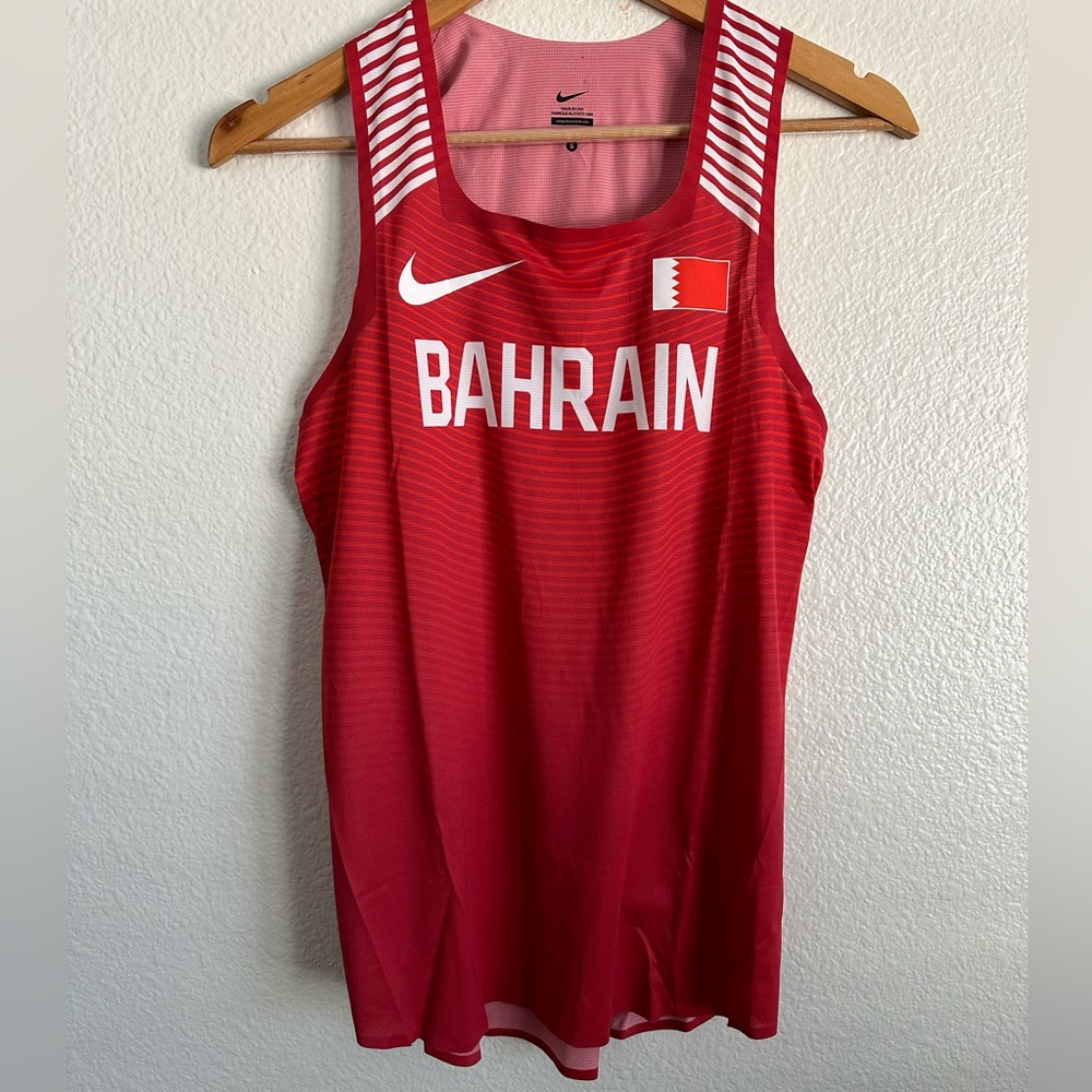 Nike Pro Elite Bahrain Aeroswift Running Racing Track Field Singlet Size Small
